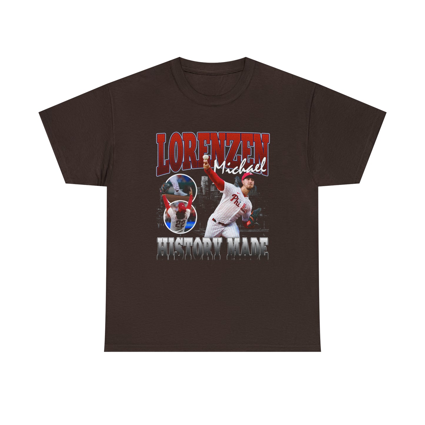 Michael Lorenzen NO HITTER HISTORY MADE Vintage Tee