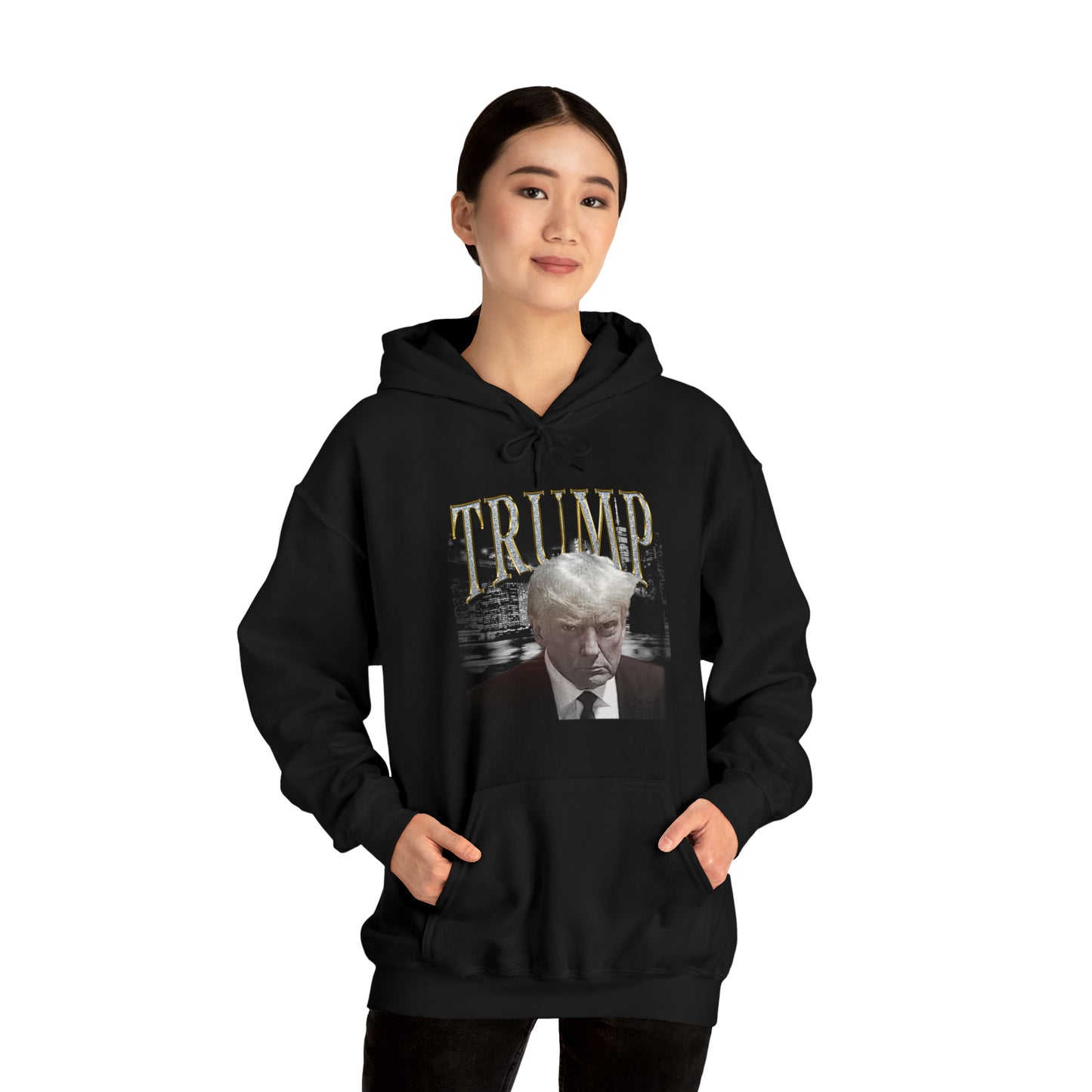 Trump Mugshot Vintage Hoodie