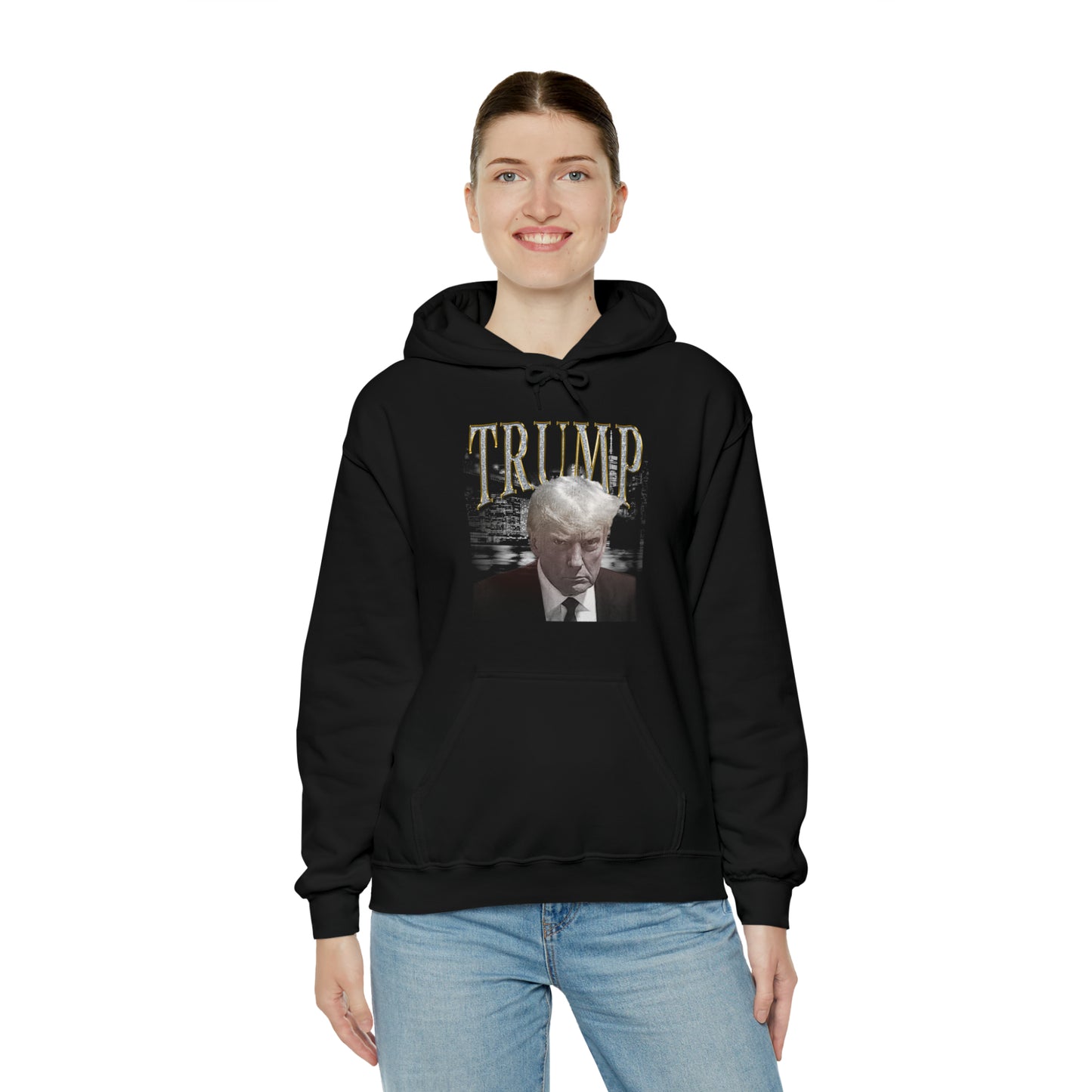 Trump Mugshot Vintage Hoodie