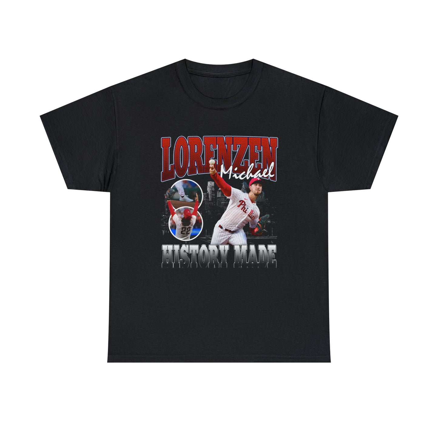 Michael Lorenzen NO HITTER HISTORY MADE Vintage Tee