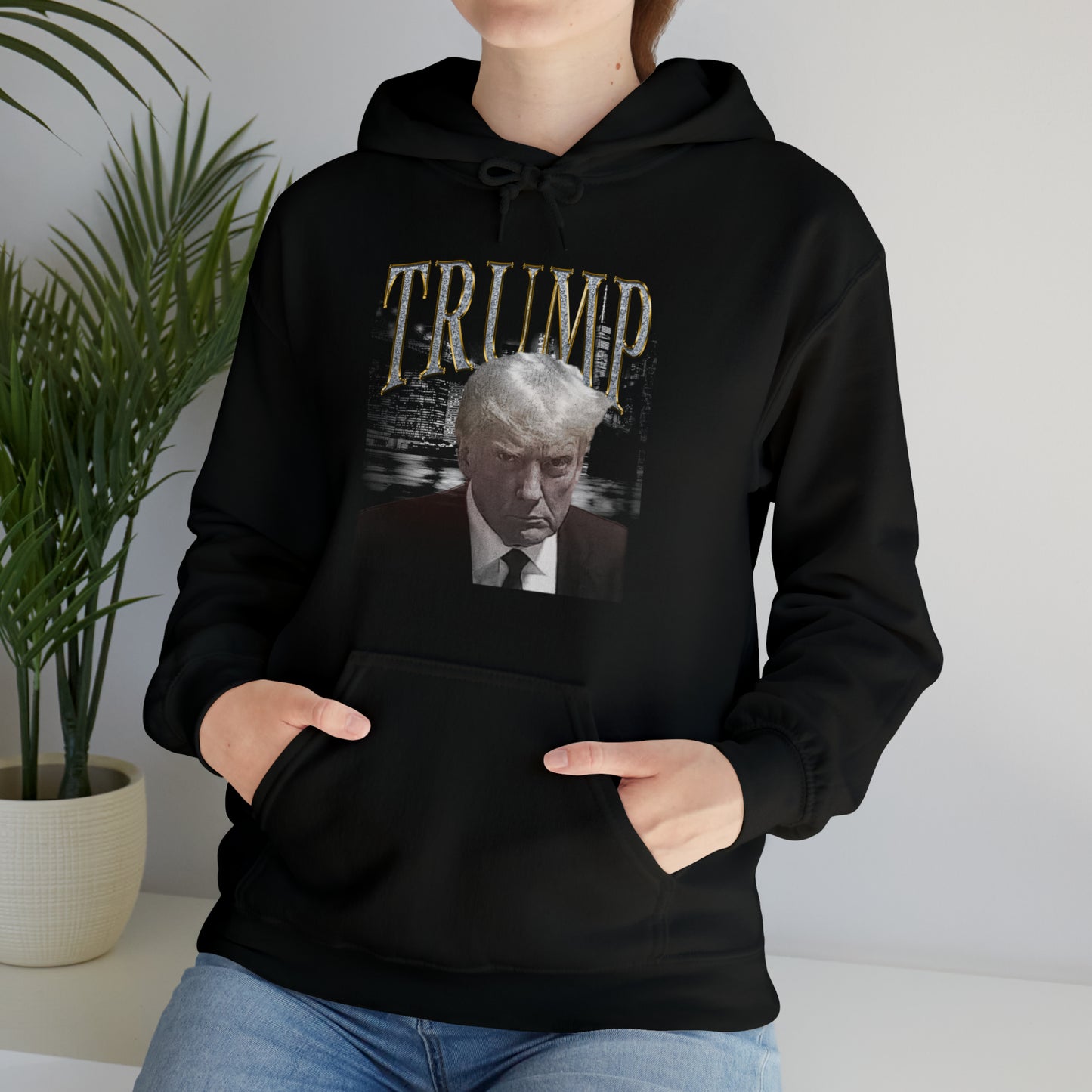 Trump Mugshot Vintage Hoodie