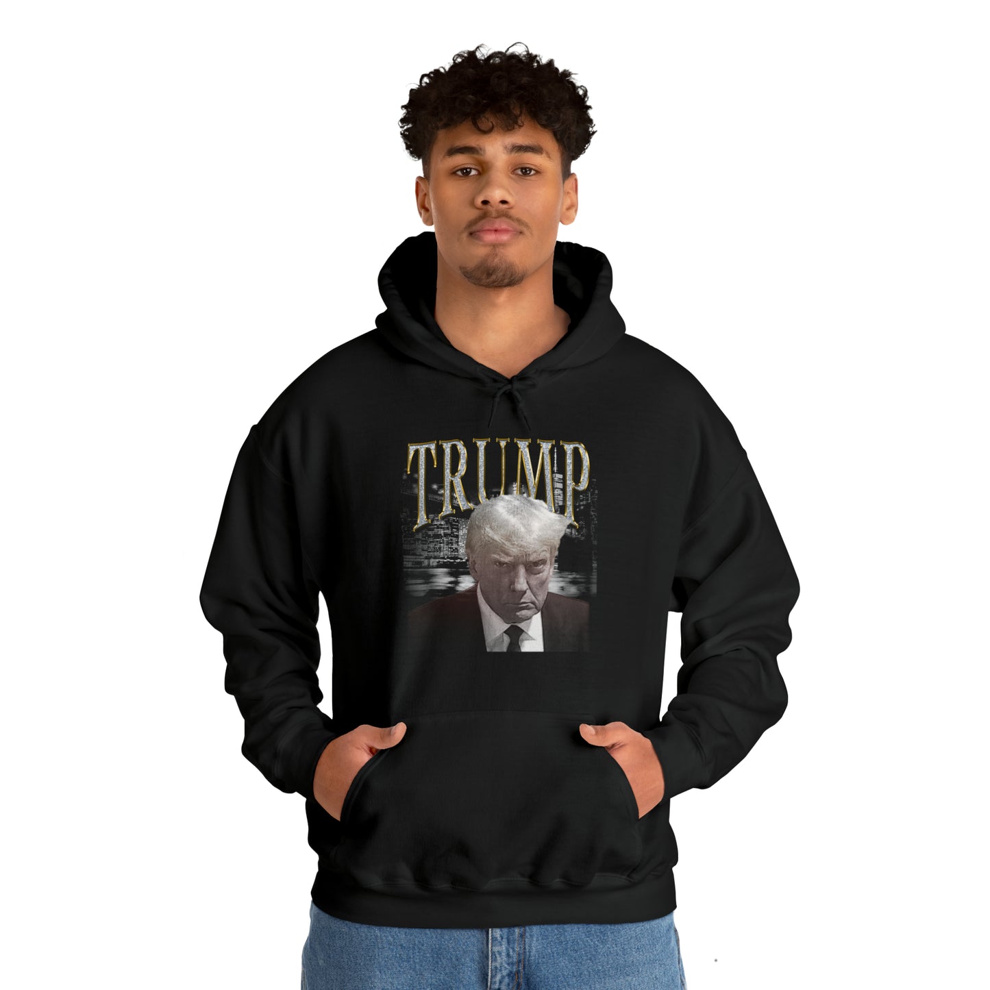 Trump Mugshot Vintage Hoodie