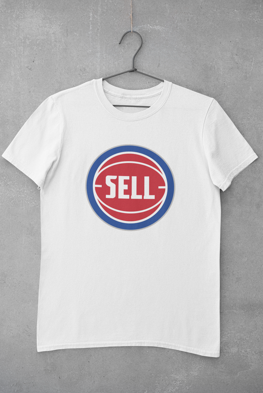 SELL Detroit Pistons Seal Graphic Tee