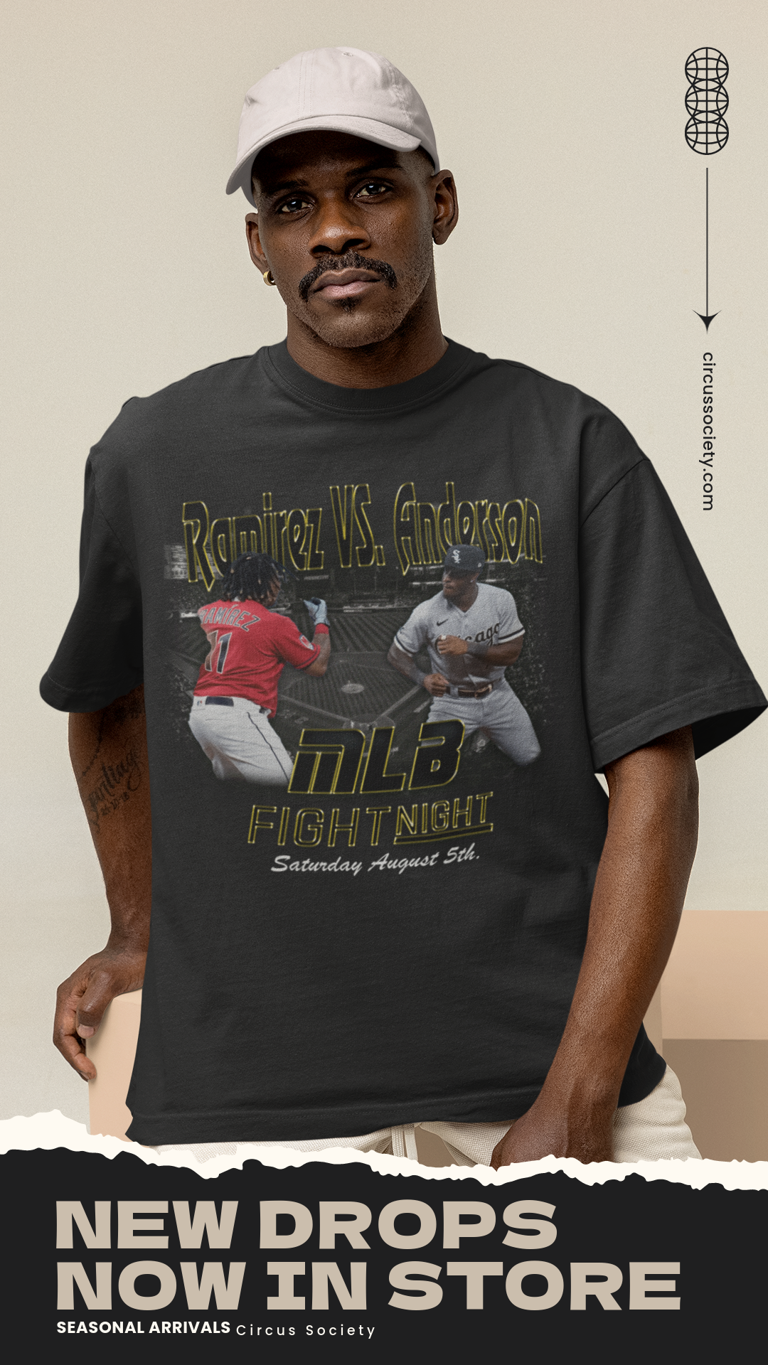 Ramirez VS Anderson Fight Night Vintage Tee